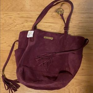 Michael Kors NWT Ashbury suede purse